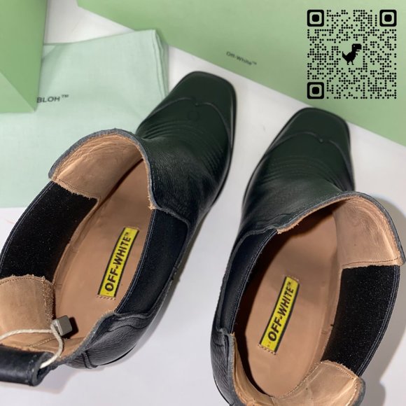 $500 OFF-WHITE High Heel Cowboy Bootie - Picture 9 of 16